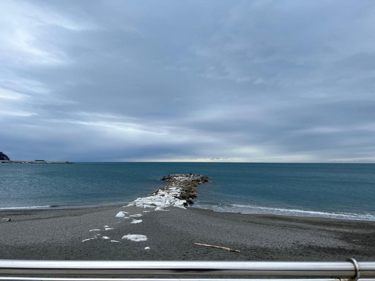 Trilocale 50Mt Dalla Spiaggia Sestri Levante Kültér fotó